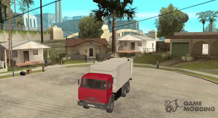 KAMAZ 53215 garbage truck for GTA San Andreas