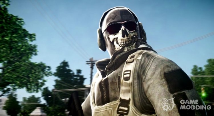 Ghost from COD MW2 para GTA 4