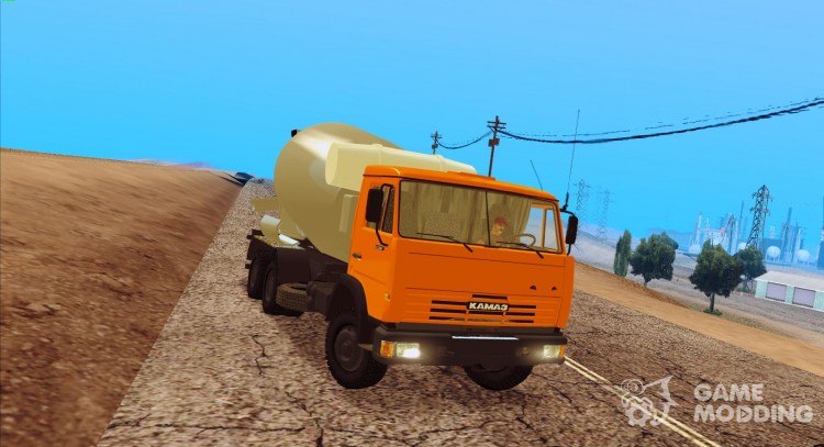 KAMAZ 54115 Mixer for GTA San Andreas