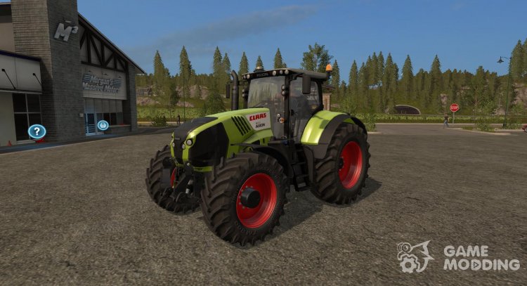 Mod Claas Axion 800 version 1.0.0.0 for Farming Simulator 2017
