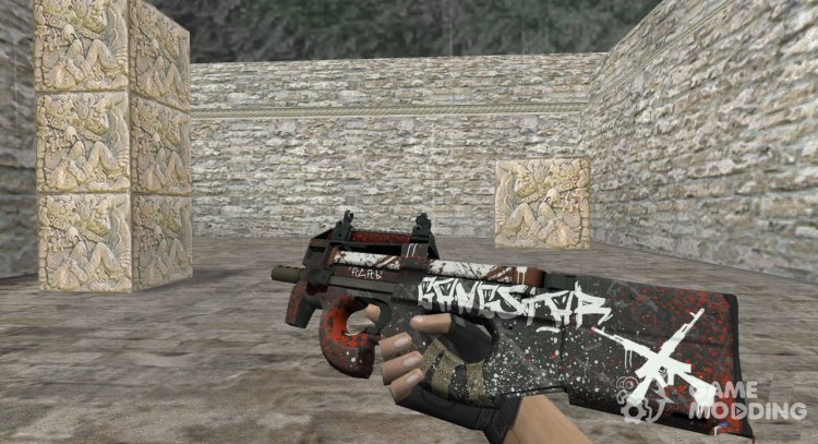 P90 Gangstar for Counter Strike 1.6