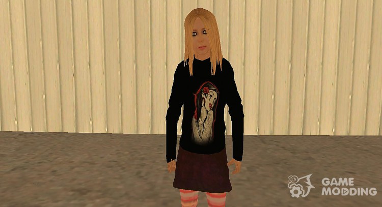 Avril Lavigne для GTA San Andreas