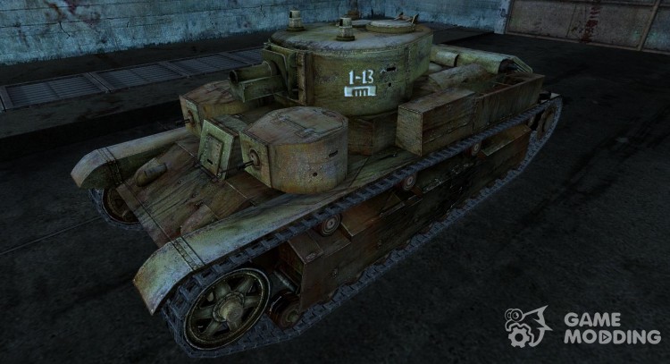 Piel de T-28 para World Of Tanks