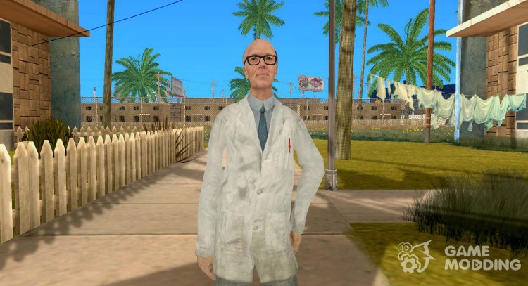 El Doctor Kleiner Y Yo, Somos De Half-Life 2 para GTA San Andreas