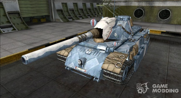 Remodeling on the E-50 14.96 M for World Of Tanks