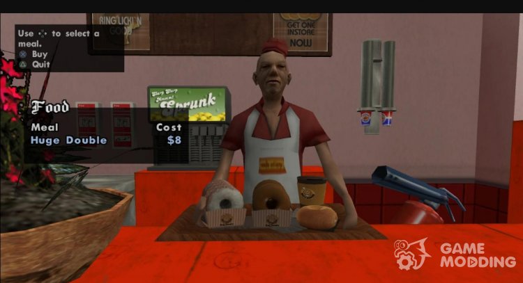 Рабочие пончичные - RBRD Overhaul для GTA San Andreas