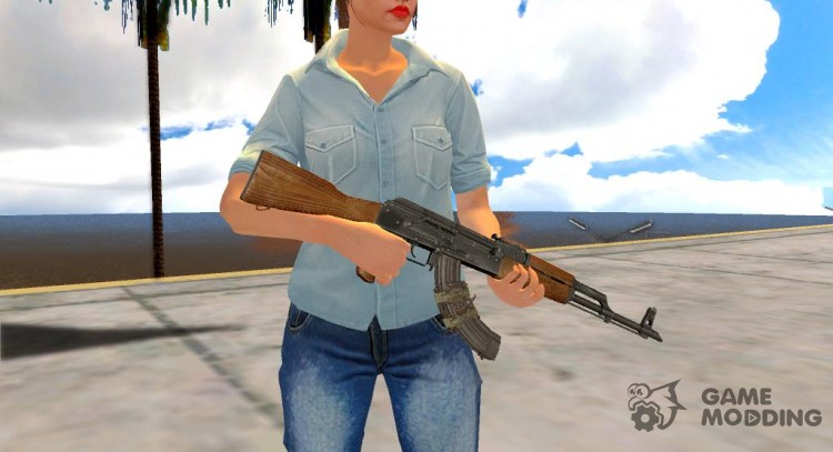 AK-47 para GTA San Andreas