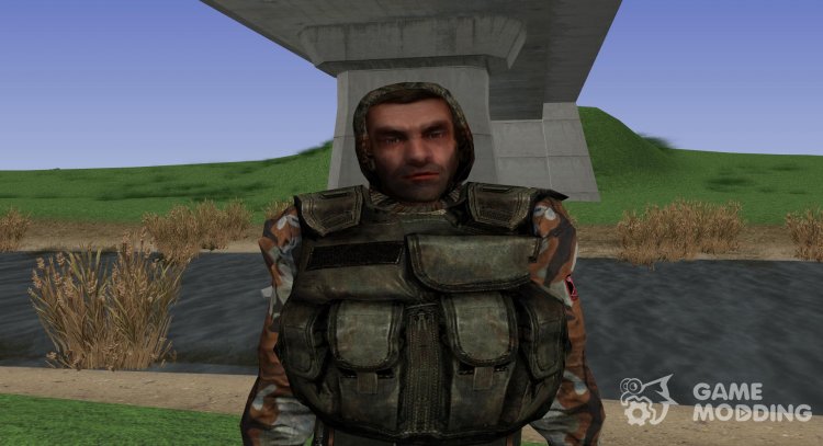 Miembro de la agrupación Escuadrón alpha de S. T. A. L. K. E. R v.1 para GTA San Andreas