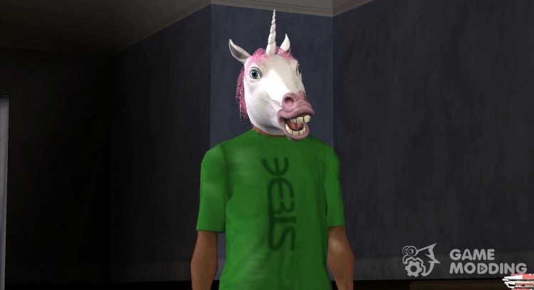 La Máscara De Unicornio para GTA San Andreas