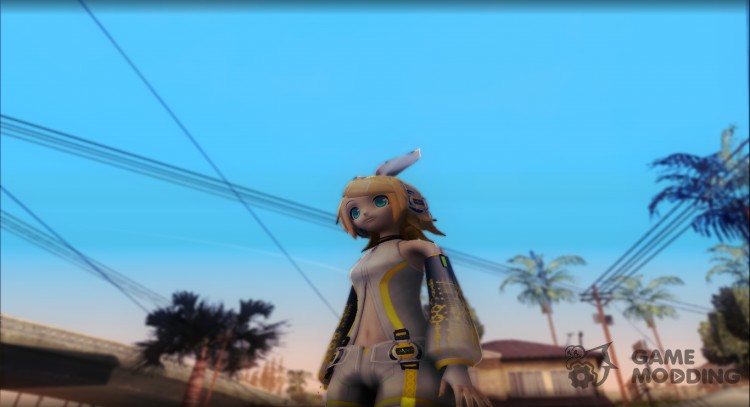 F project Diva 2nd-Kagamine Rin Append for GTA San Andreas