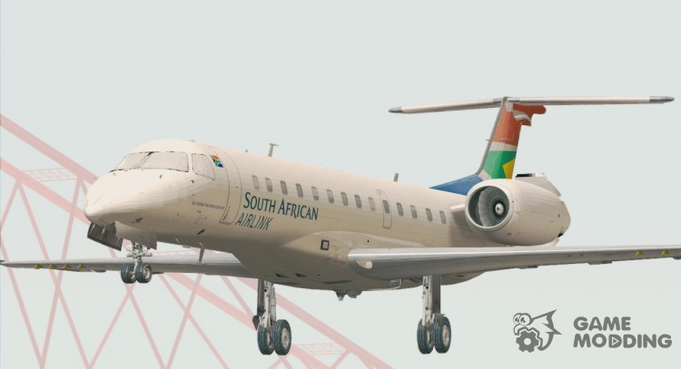Embraer ERJ-135 South African Airlink para GTA San Andreas