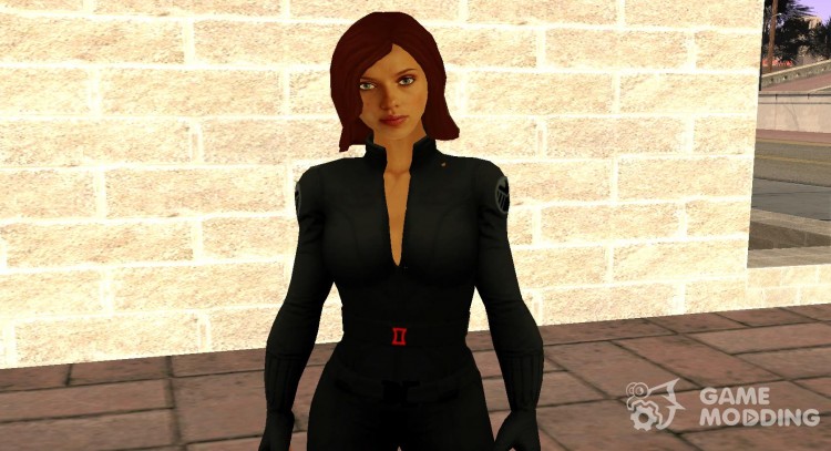 Black Widow - Scarlet Johansson from vengadores para GTA San Andreas