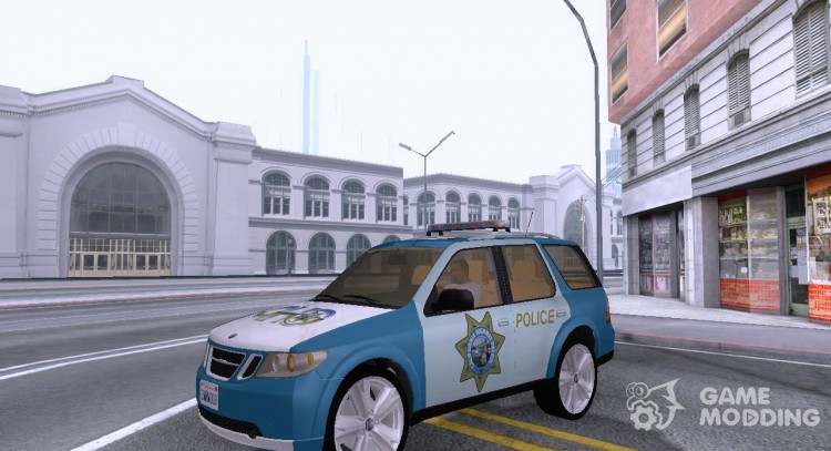 El Saab 9-7X Police para GTA San Andreas