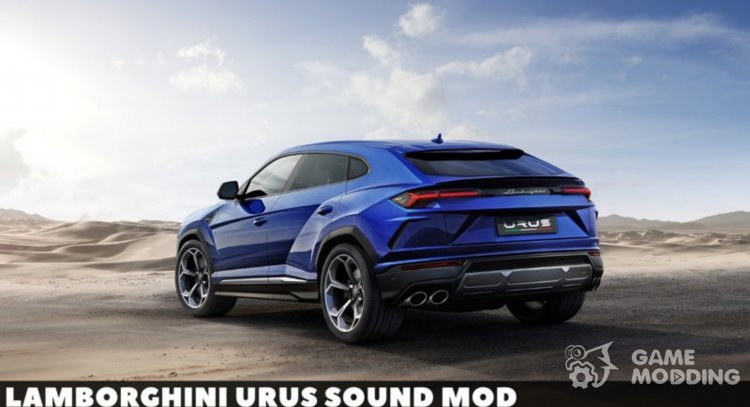 Lamborghini Urus Sound Mod for GTA San Andreas