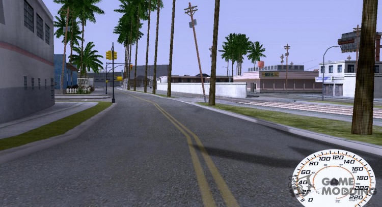 Спидометр Type Racing для GTA San Andreas