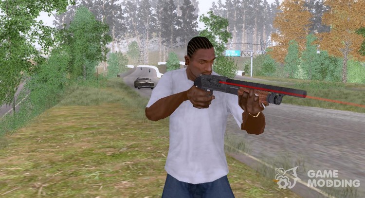 GTA San Andreas Resident Evil 5 Weapons Mod 