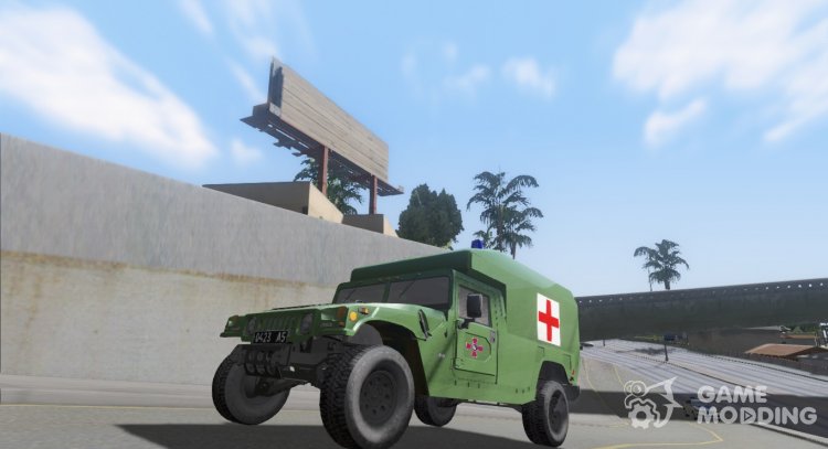 Hummer H-1 Ambulancia apu para GTA San Andreas