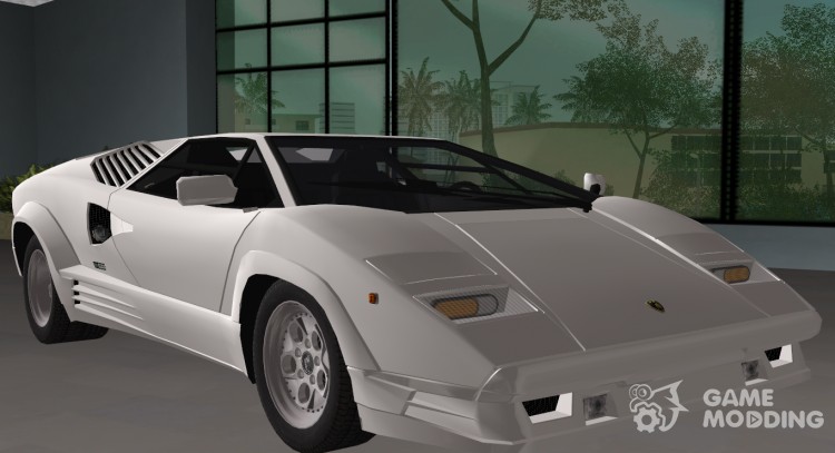 Lamborghini Countach 1988 25th Anniversary для GTA Vice City