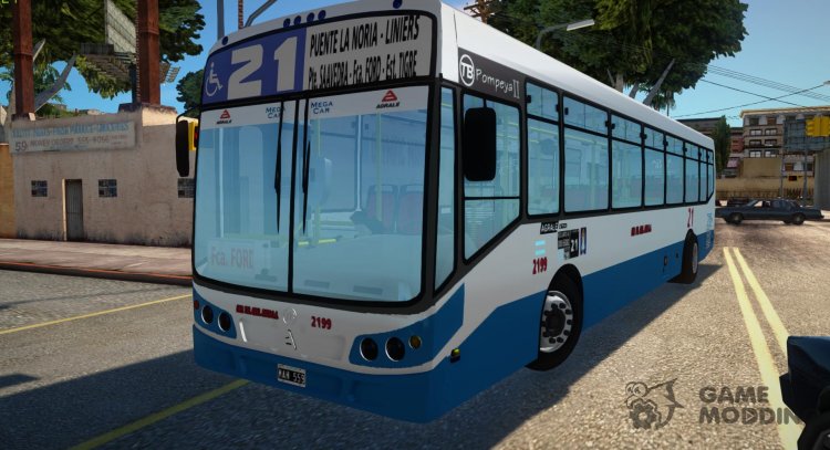 Agrale MT17 Todo Bus Pompeya Linea Interno II 21 for GTA San Andreas