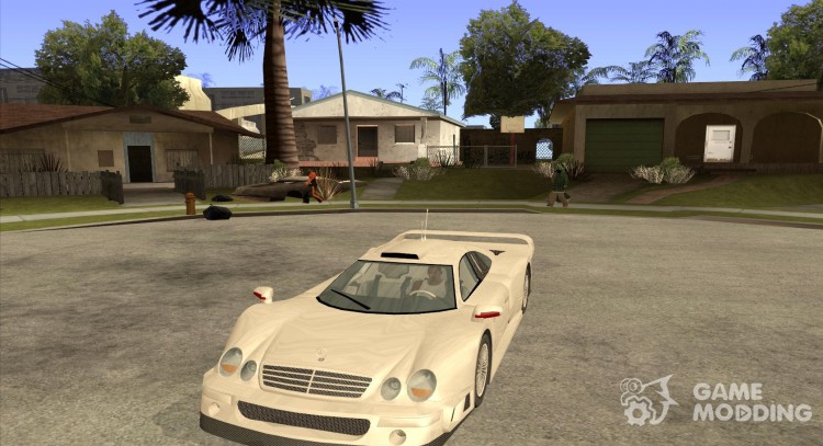 Mercedes-Benz CLK GTR road version (v2.0.0) для GTA San Andreas