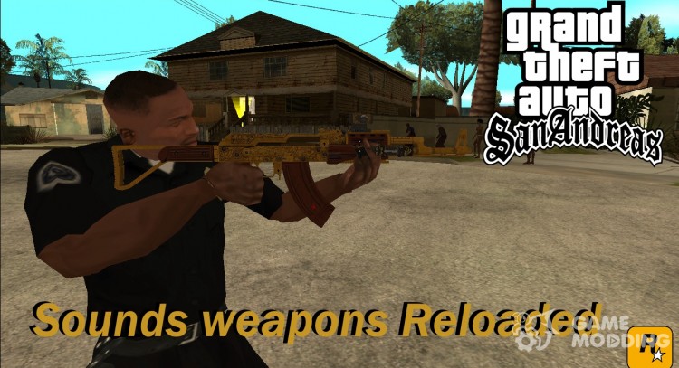 Sounds weapons Reloaded для GTA San Andreas