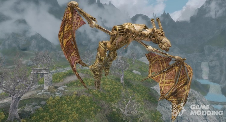 Dwarven Mechanical Dragons - Guardians of Kagrenzel Edition for TES V: Skyrim