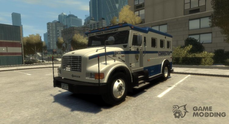 Navistar Intenational 4700 Prison Van para GTA 4