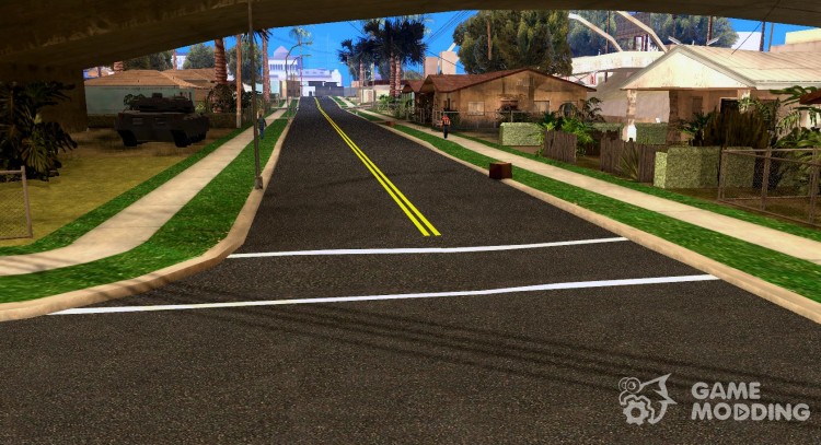 Новые дороги в Los Santos для GTA San Andreas