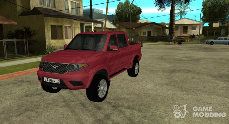 UAZ Pickup, 2018, stock para GTA San Andreas