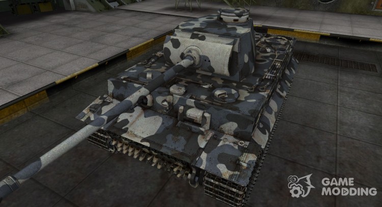El tanque alemán Panzer VI Tiger para World Of Tanks