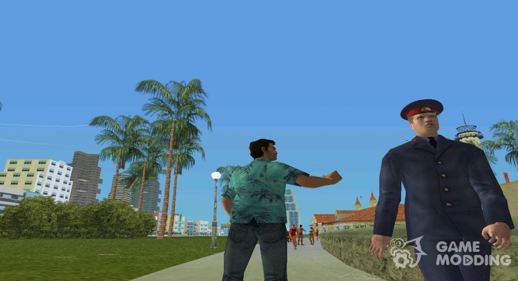 A retired policeman for GTA Vice City