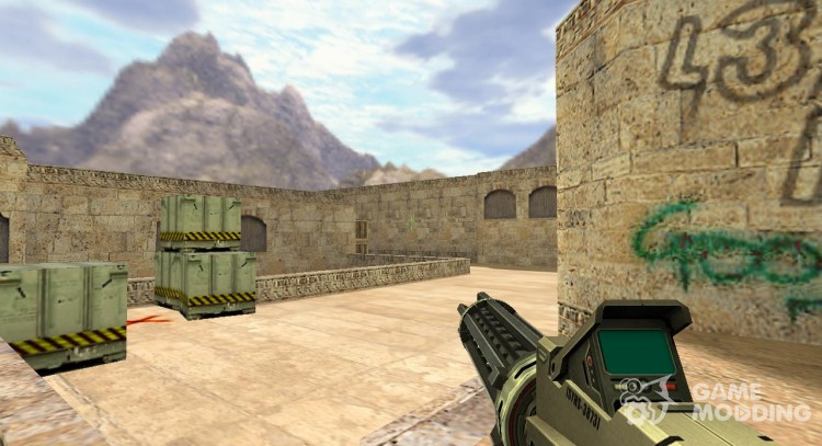 Лазерный Minigun для Counter Strike 1.6