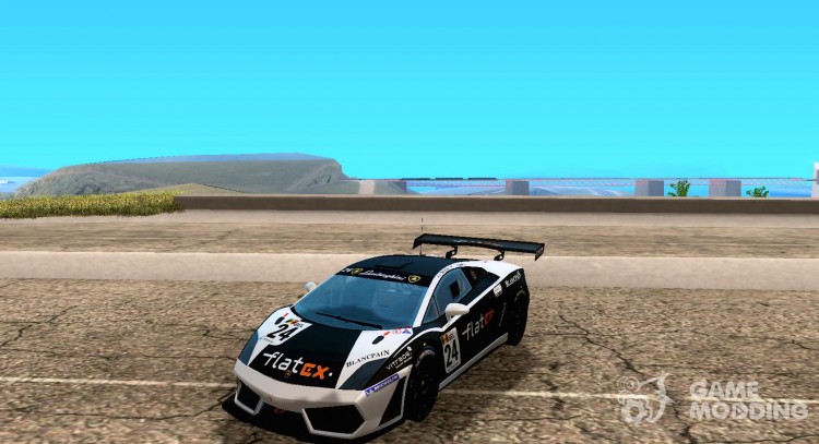 Lamborghini Gallardo LP560-4 GT3 V2.0 для GTA San Andreas