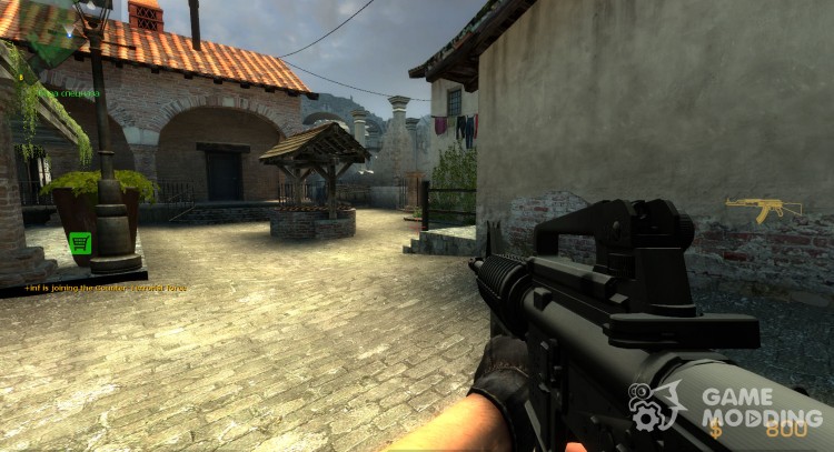M4A1 for AK for Counter-Strike Source