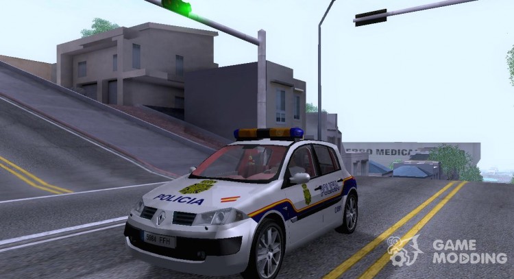 Renault Megane полиция Испании для GTA San Andreas