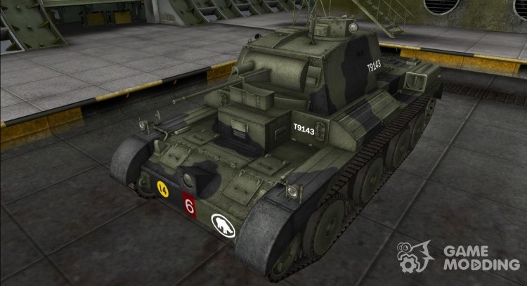 The skin for the A13 Mk I for World Of Tanks