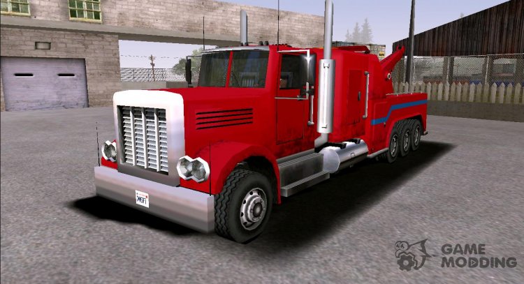 MTL Pounder Tow Truck (SA Style) для GTA San Andreas