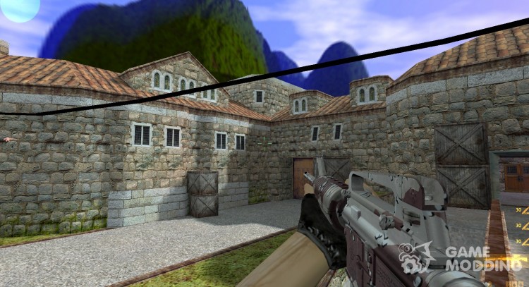 M4A1-S в стиле CrossFire для Counter Strike 1.6