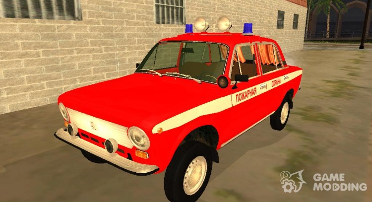 ВАЗ 21011 Пожарная охрана для GTA San Andreas