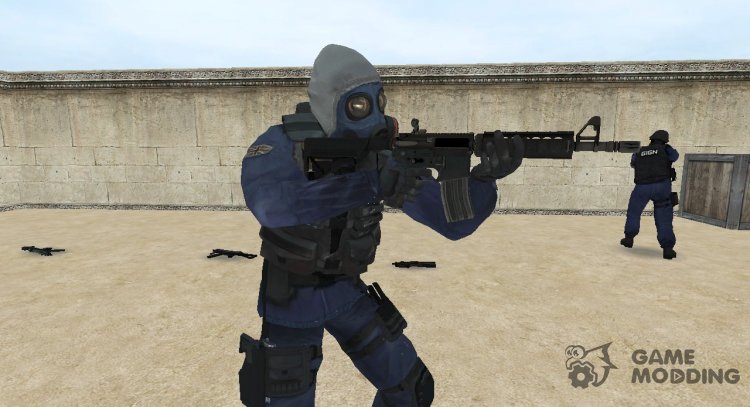 SAS from CSGO para Counter-Strike Source
