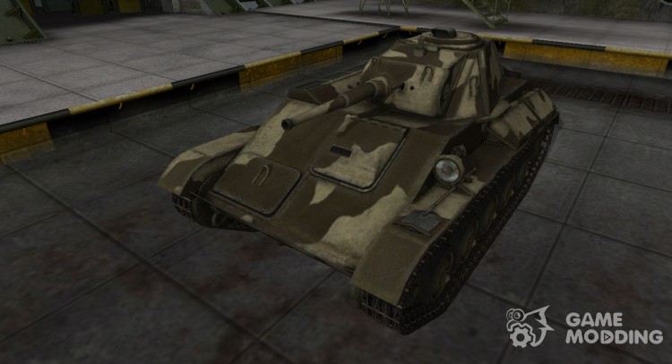 Пустынный скин для Т-70 для World Of Tanks