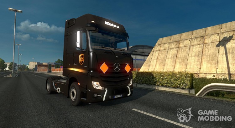 Mercedes Actros MP4 v 1.8 para Euro Truck Simulator 2