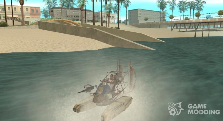 HL2 Airboat for GTA San Andreas