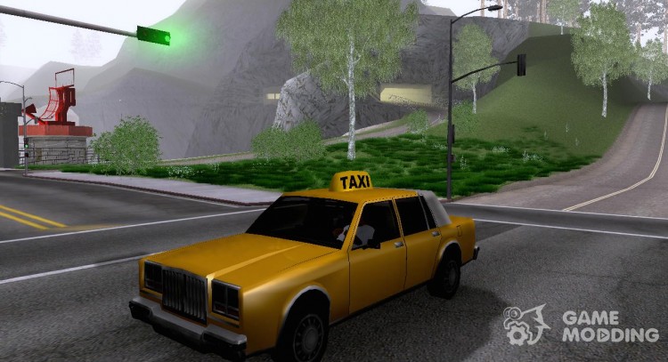 Greenwood Taxi para GTA San Andreas