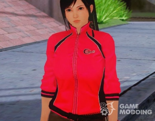 Kokoro wearing a tracksuit for GTA San Andreas