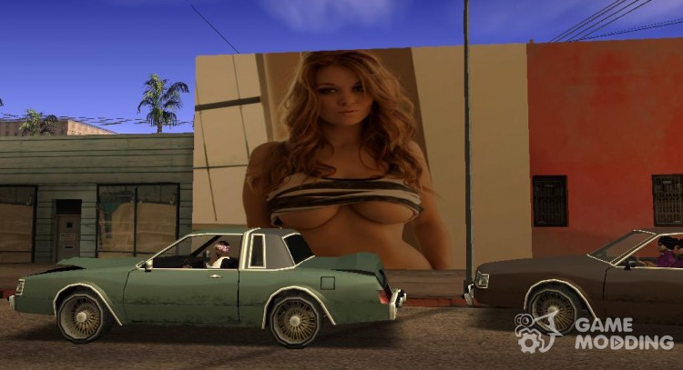 Сексуальный постер для GTA San Andreas