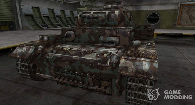 Mountain camouflage for PzKpfw III for World Of Tanks