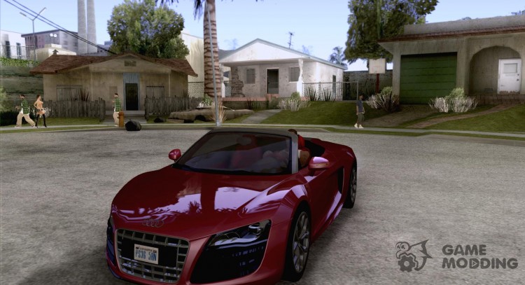 Audi R8 Spyder for GTA San Andreas