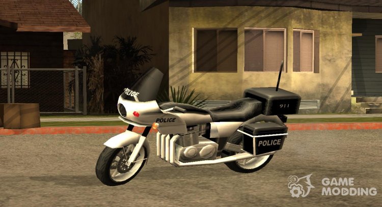 BETA Police Bike para GTA San Andreas