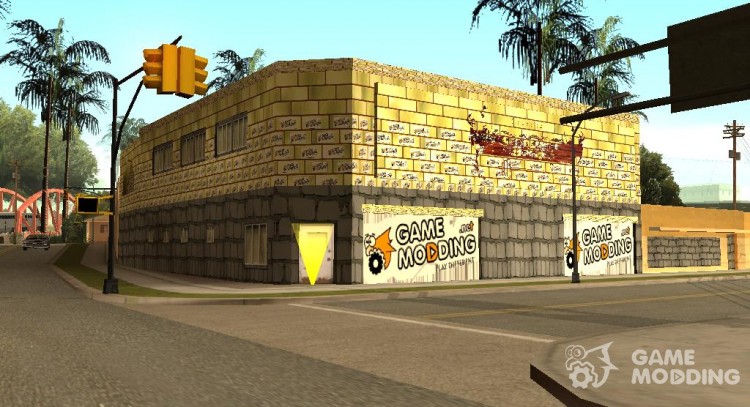 Новый спортзал на Грув Стрит для GTA San Andreas
